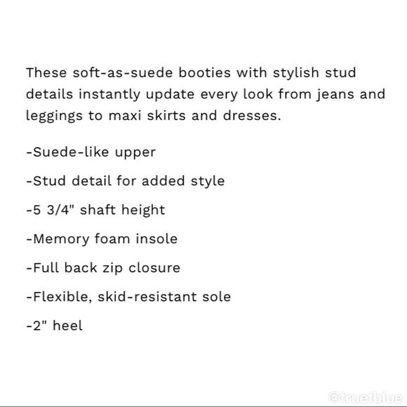 Embellished Faux Suede Booties - Picture 8 of 8